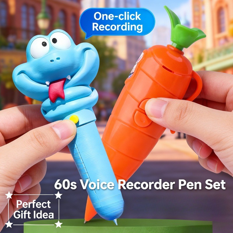 Judy & Nick Cenoura Gravador De Voz Brinquedo De Som Eletrônico Pode Escrever Caneta Esferográfica Graffiti Novidade Pre