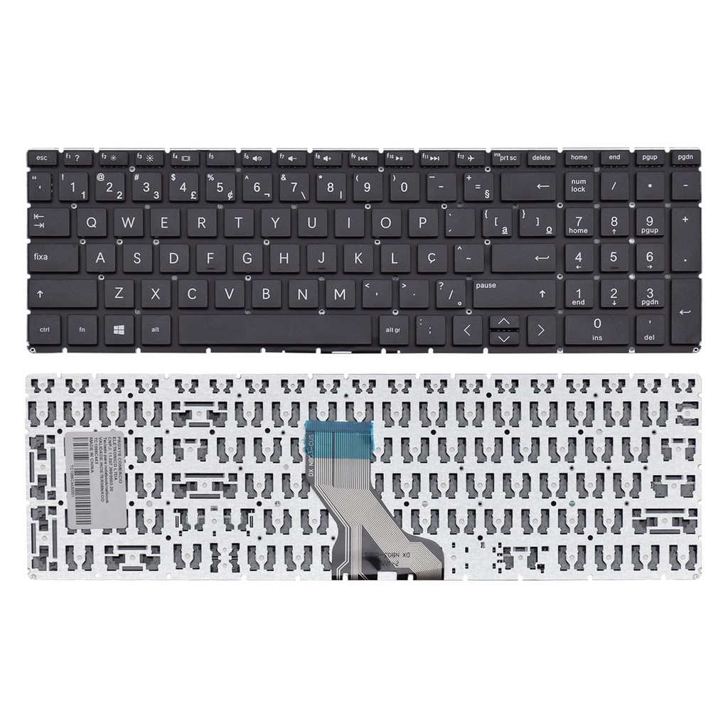 Teclado para Notebook Hp 256 G9 | Sem Iluminação