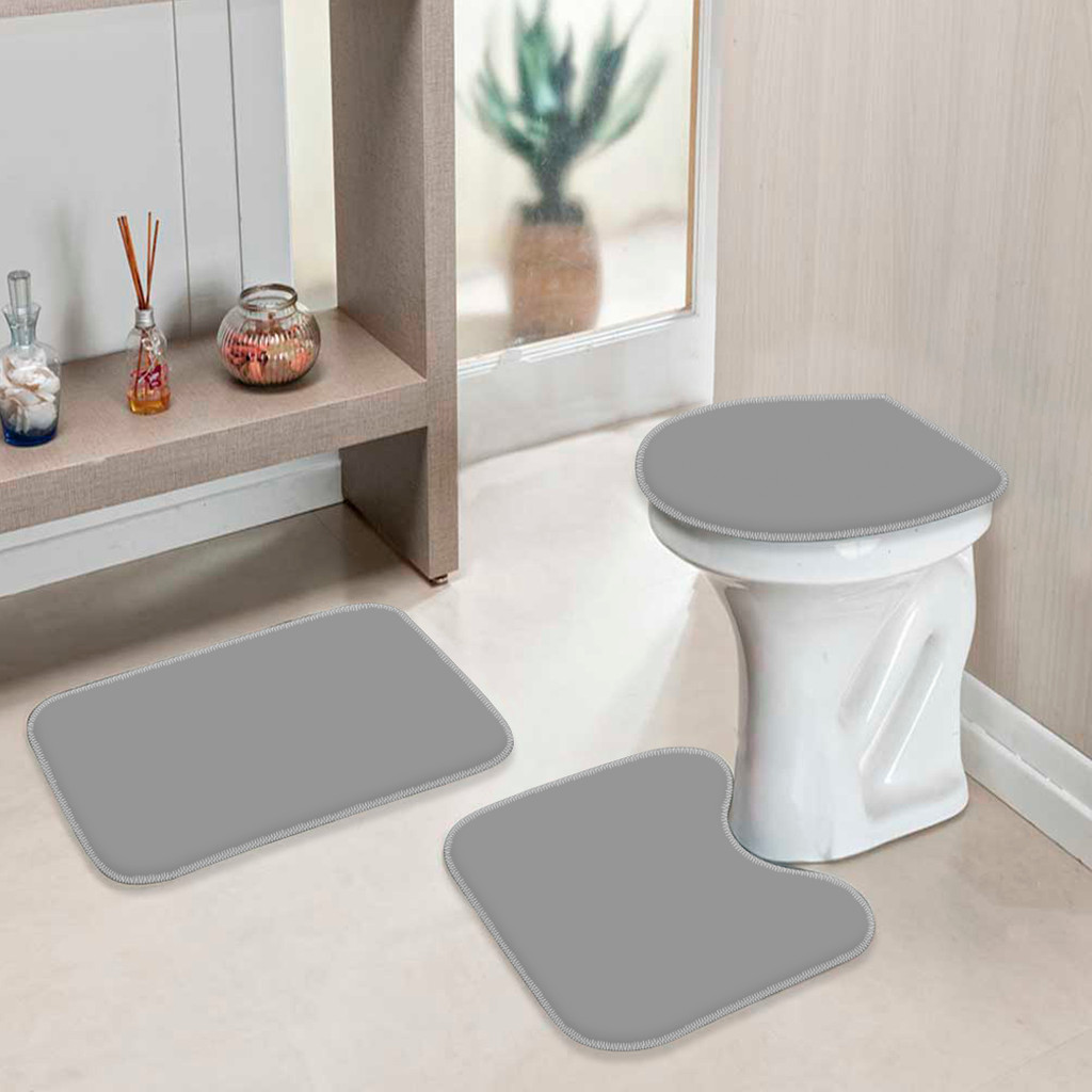 Tapetes Decorativos para Banheiro com Estética Moderna em Oferta na Shopee