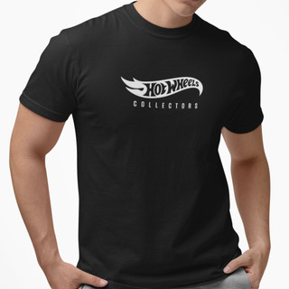 Camiseta Algodão Hot Wheels Estilo Colecionador