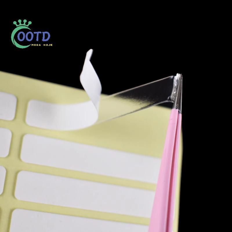 Moda Hoje 30 Peças Fita Adesiva Transparente Para Unhas Falsas Expositor Cola Stiers Dupla Face Colada Manicure Prática 