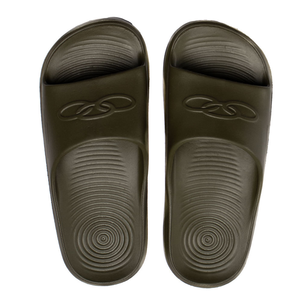 Chinelo Masculino Olympikus Sereno Amortecimento Verde Militar