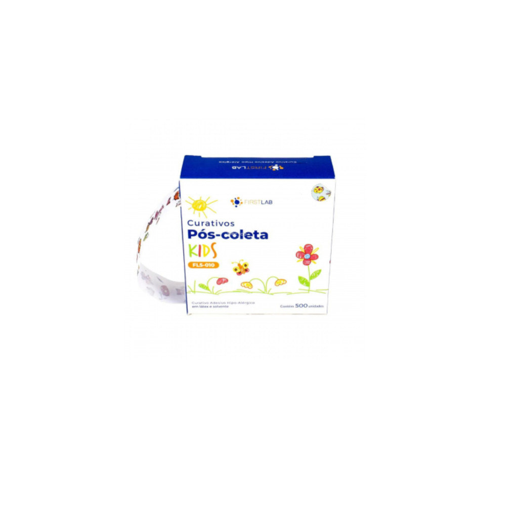 Curativo Adesivo Pós Punção Infantil ( 500unid ) -FirstLab