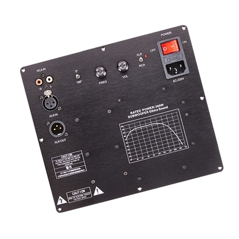 Seas Atualizado TPA3255 Subwoofer Alto-Falante Ativo Baixo Sistema De Som Doméstico Placa Amplificadora Digital Ativa