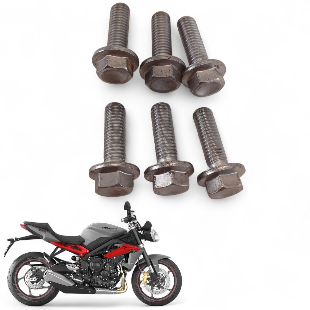 Kit Parafuso Bacalhau Traseiro Triumph Street Triple 675 13 A 16