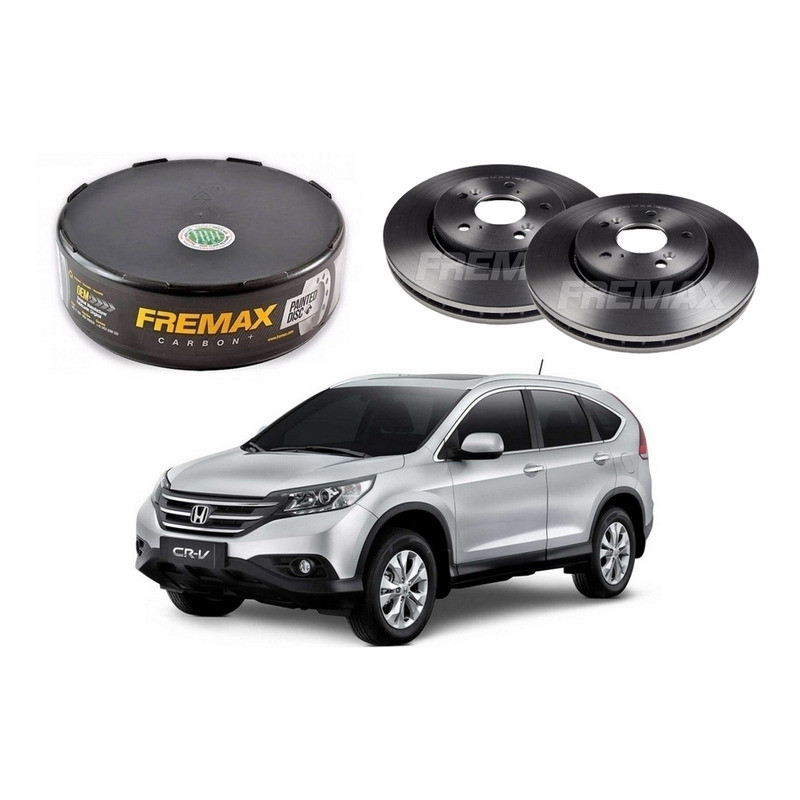 Disco Freio Dianteiro Crv 2.0 2012 A 2014