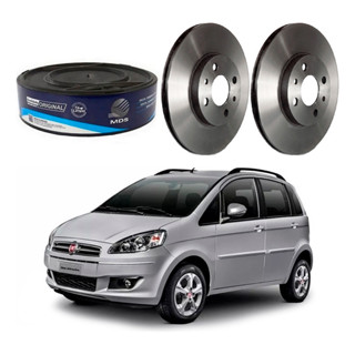 Disco Freio Dianteiro Fiat Idea 1.6 1.8 16v 2011 A 2016 em Oferta na Shopee