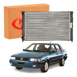Radiador Agua Volkswagen Santana 1.8 2.0 Com Ar 1997 A 2006