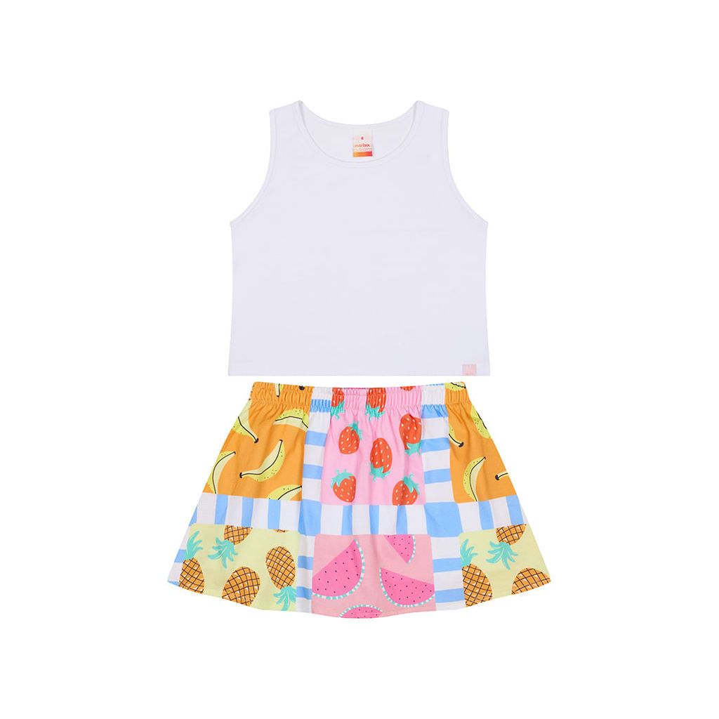 Conjunto Curto Menina Marisol em Oferta na Shopee