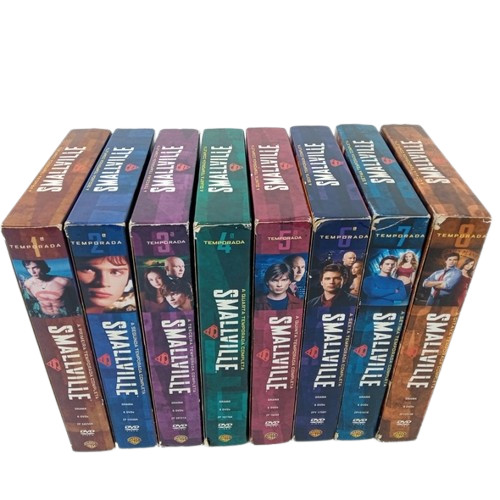 DVD SMALLVILLE TEMPORADAS COMPLETAS  AVULSAS - ORIGINAL - USADO - VENDA UNITÁRIA