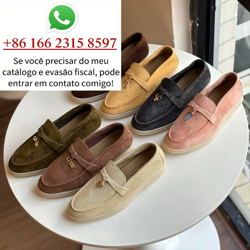 Sapatos de exportação elegantes! Mocassins clássicos de salto grosso com franjas e salto baixo