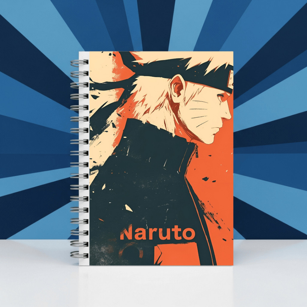 Kit 10 Adesivos Para Capa de Caderno Anime Naruto Uzumaki Top Excelente Qualidade Vinil Adesivo