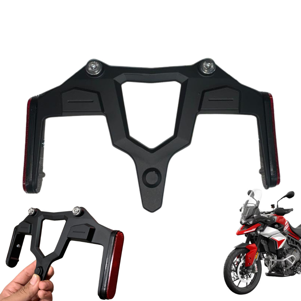 Suporte Placa Universal Modelo Tiger 900 Titan Fan C/ Olho Gato Lançamento Grau 244