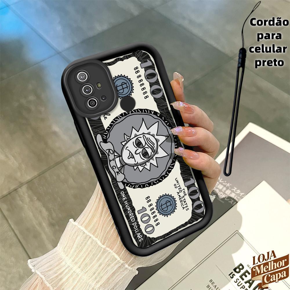 Capinha Com Anime Rick Morty Capa De Telefone Macia Para Motorola Moto G20 G30 G