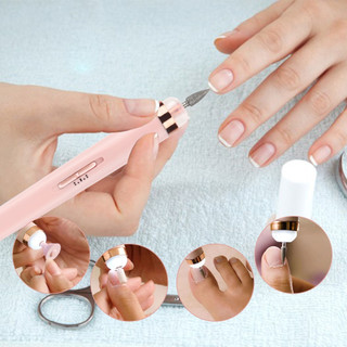 Lixadeira Lixa De Unha Alicate de unha Remover 5 em 1 Manicure Cutícula Portátil Recarregável Salon