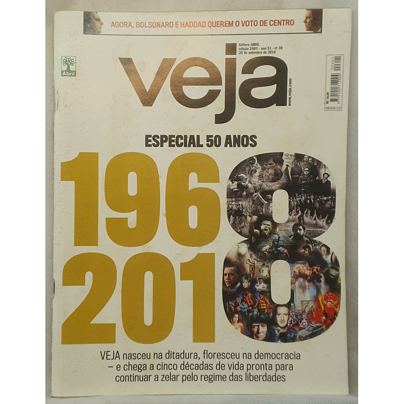 Revista Veja 2601 - Especial 50 Anos - 1968-2018
