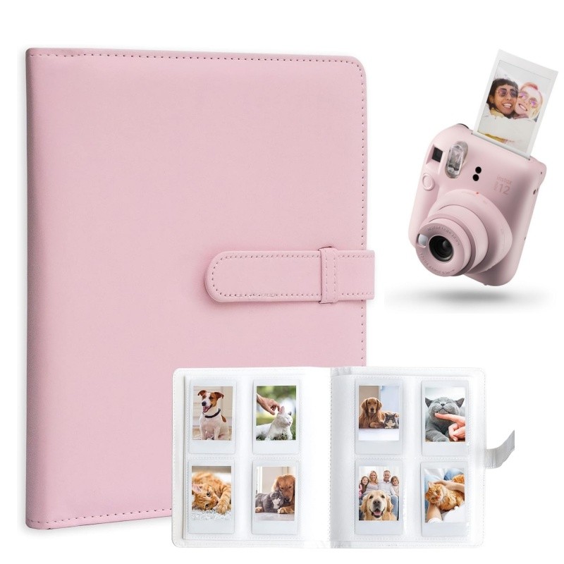 256 Bolsos Álbum De Fotos De Filme De 3 Polegadas Para Instax Mini 12/11/9/90/70/40/8 Polaroid