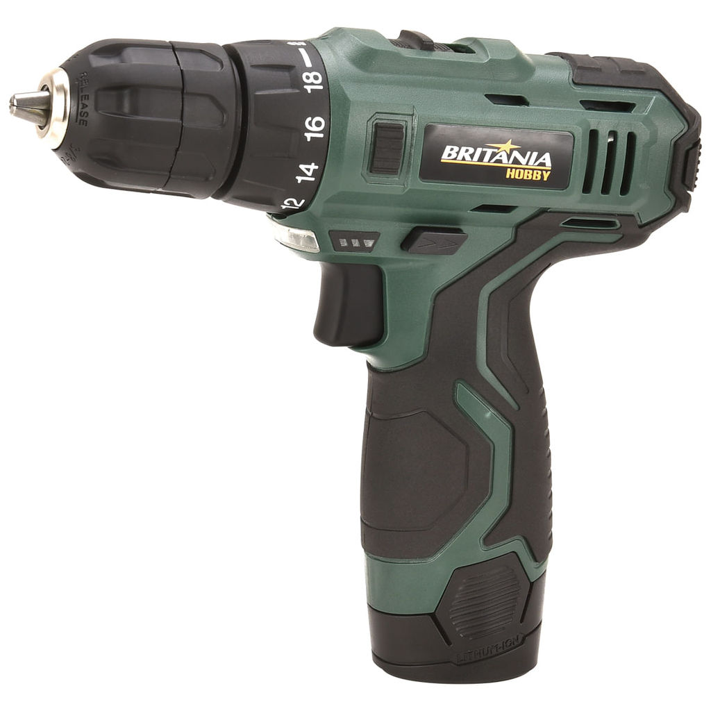 Parafusadeira e Furadeira Britânia Hobby BPF03M Com Estojo em Oferta na Shopee