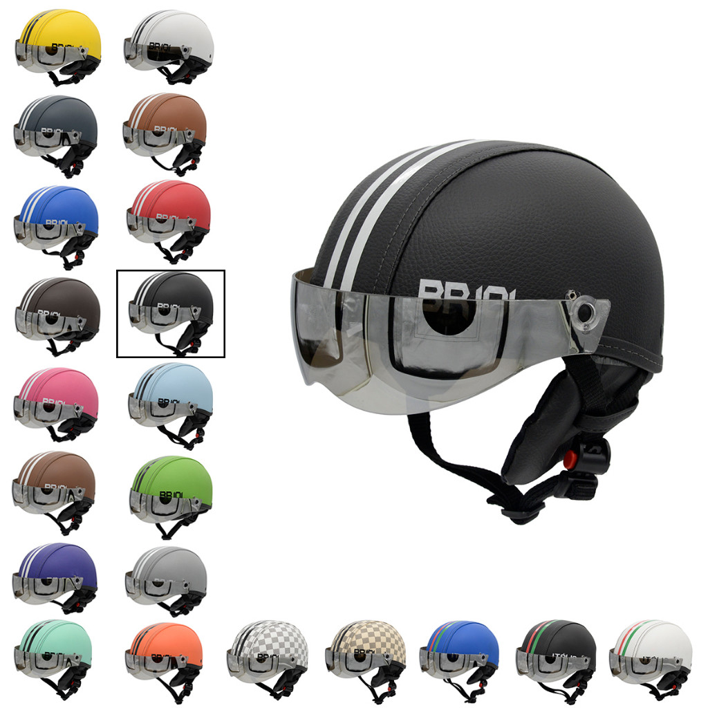 Capacete Coquinho Scooter Elétrica De Bike Skate Lançamento Viseira Silver