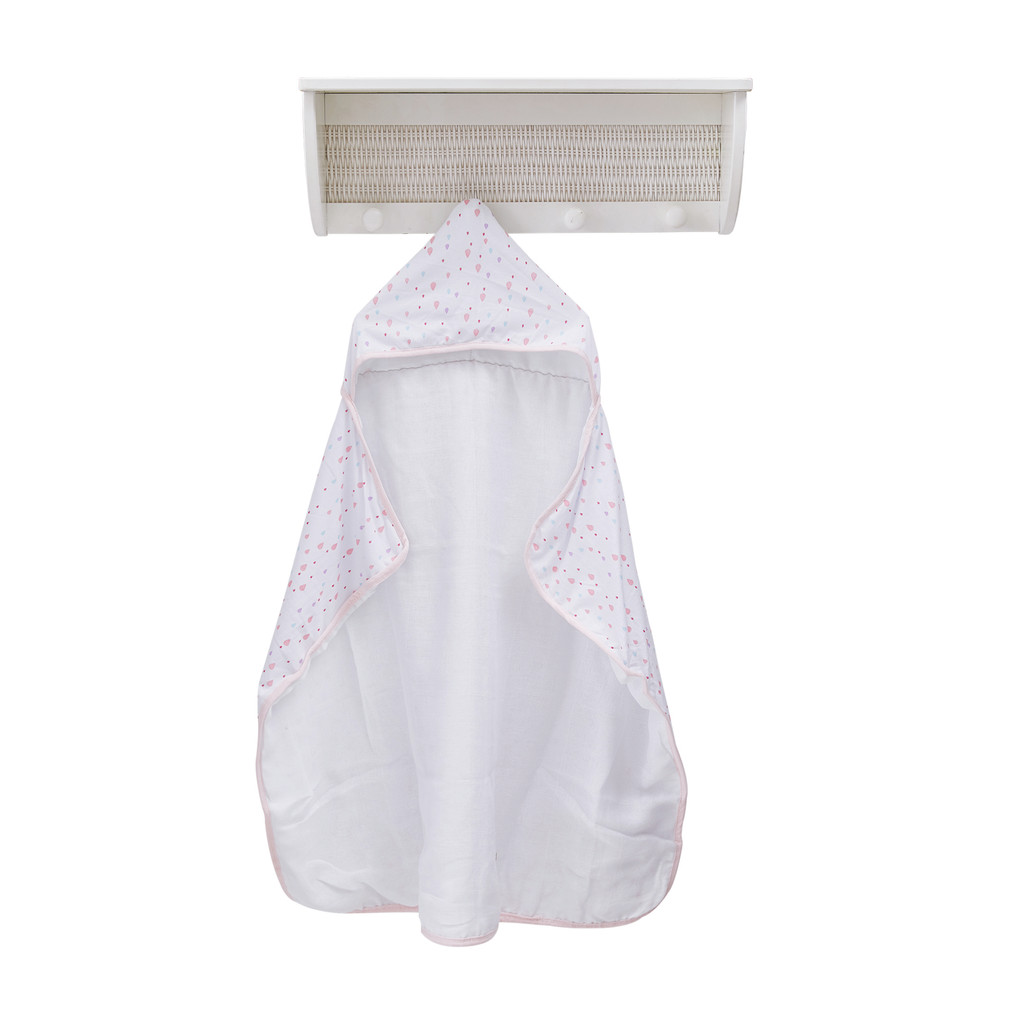 Toalha Banho Capuz Malha Forrada Fralda Soft 94x70 cm Enxoval bebe Infantil Recem nascido Hora banho