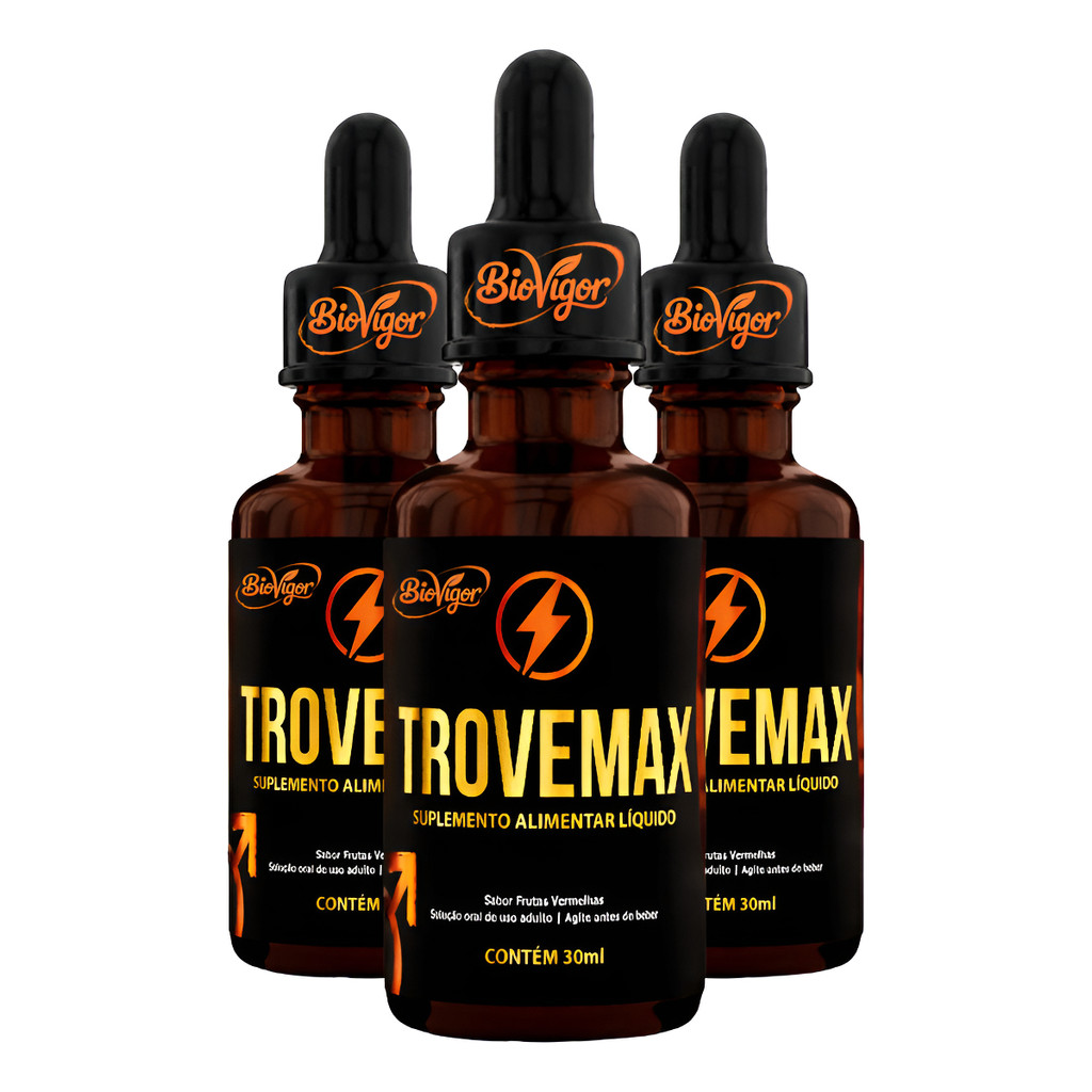 3x Trovemax 30ml Original - Única Loja Autorizada Envio Hoje em Oferta na Shopee