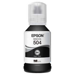 Refil Epson Ecotank (504) T504122 Preto 7500 pags em Oferta na Shopee