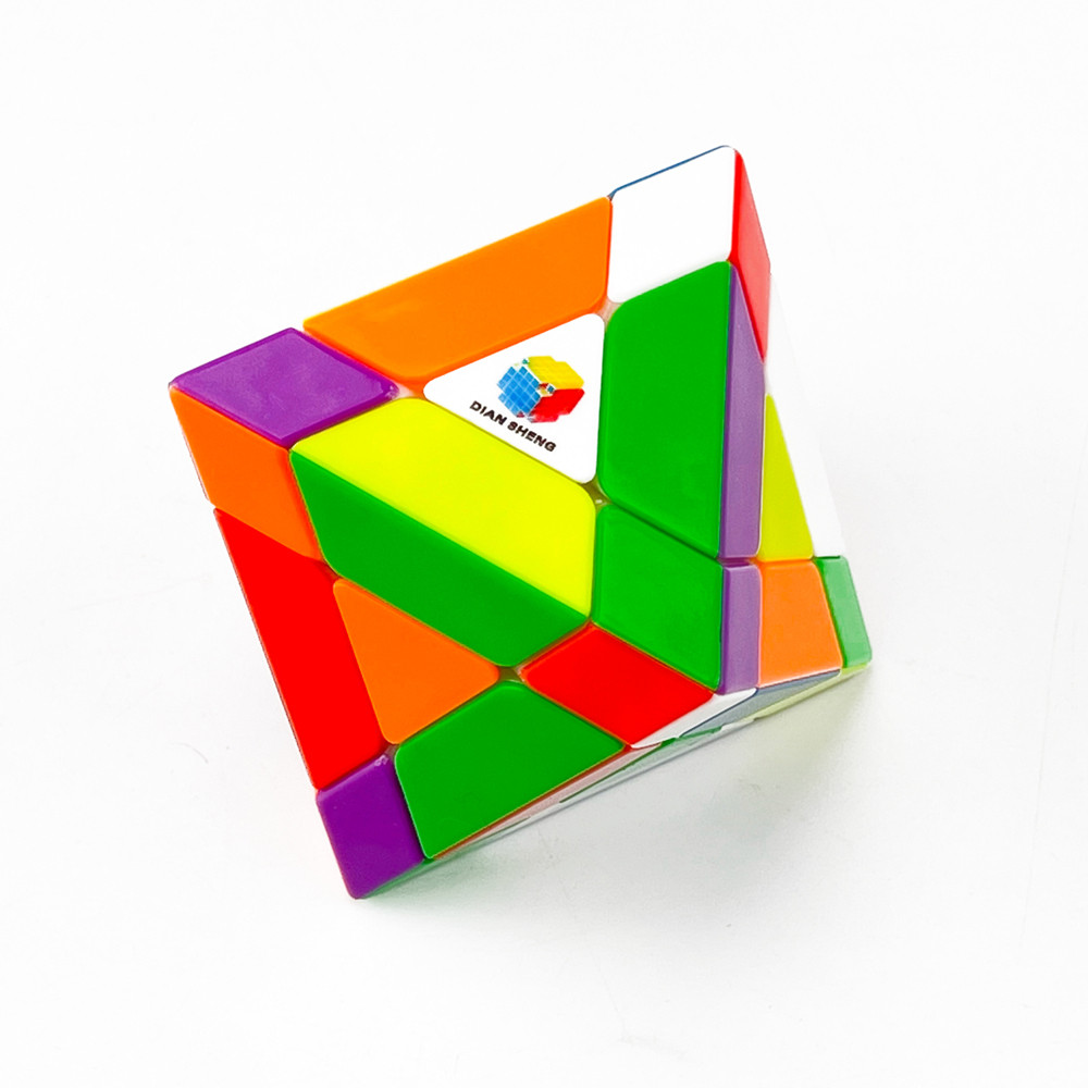 Cubo Mágico FTO 3x3 Diansheng Dual Octahedron Gallery Core Magnético