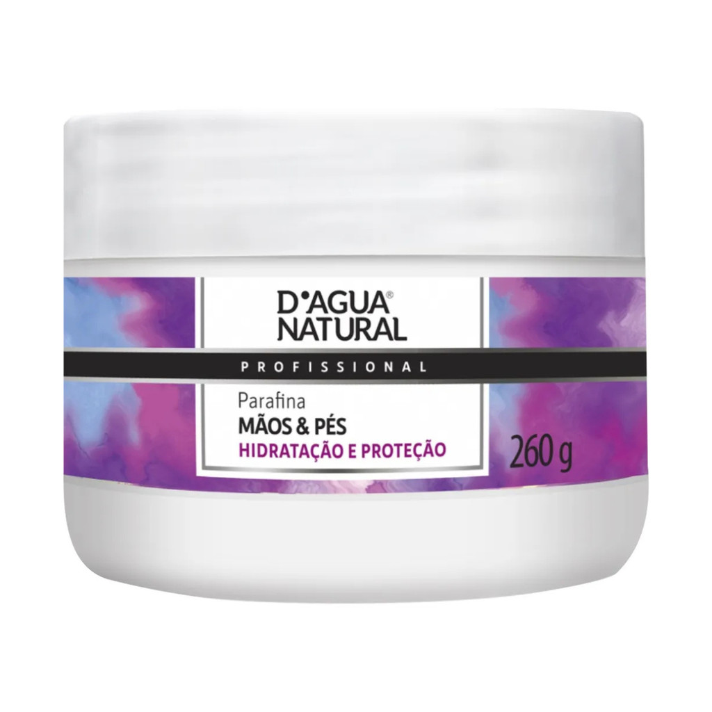Parafina Mãos E Pés Dagua Natural Hidratante Amaciante 260g