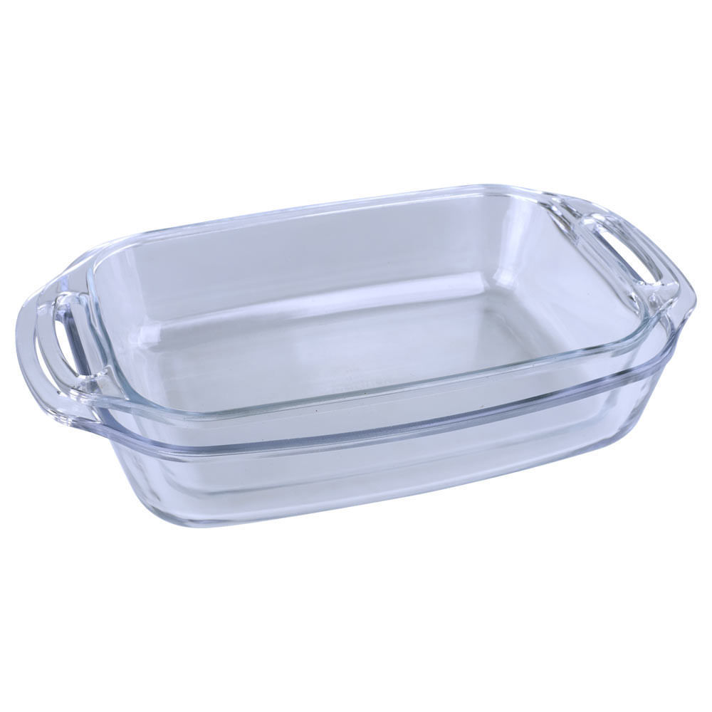 Conjunto de Assadeiras Nadir Marinex Seletta em Vidro com 2 Peças