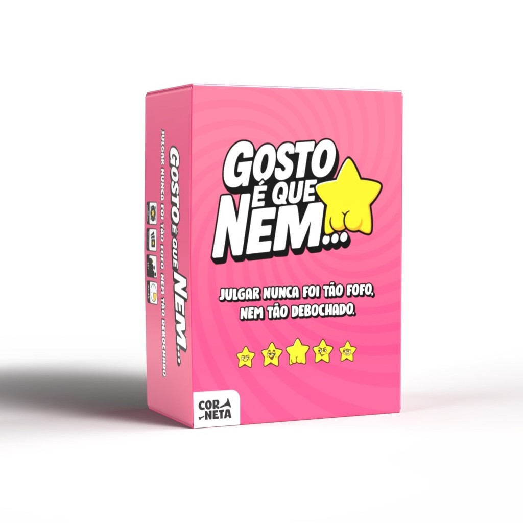 Gosto é que nem... jogo de cartas corneta