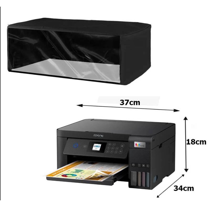 Capa impressora Epson L4360 Impermeável Frente Transparente