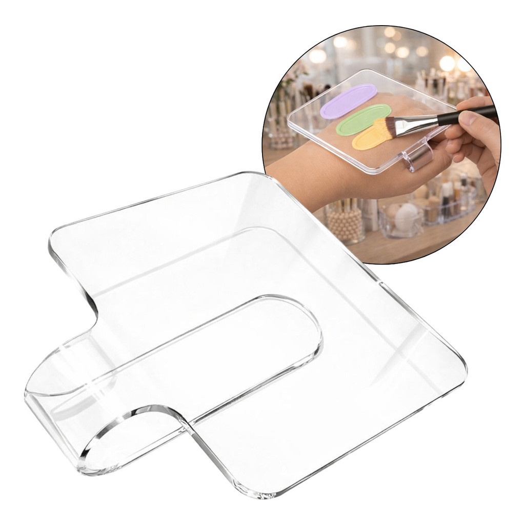 Paleta Misturar Maquiagem Beleza Profissional Uso Manual Corretivo Base Cosméticos Ideal Maquiadores