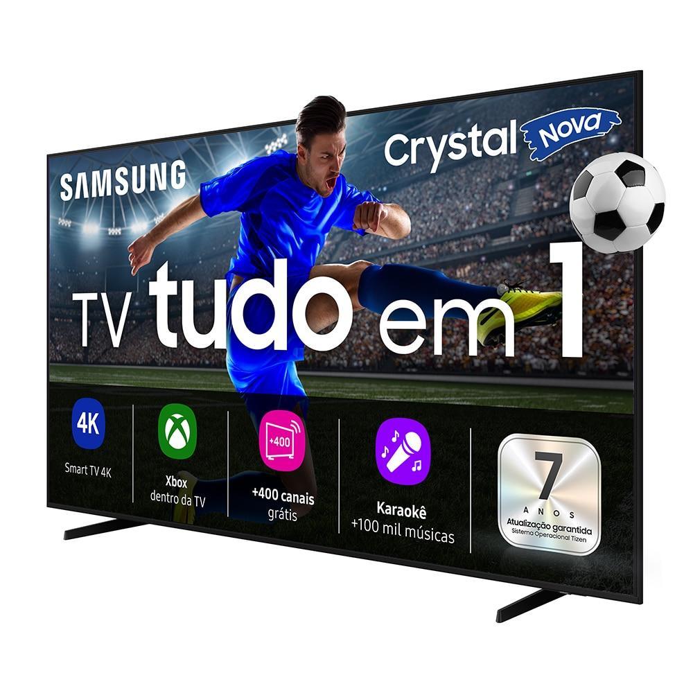 Smart TV 55 Polegadas Samsung Crystal UHD 4K - UN55U8600 2025 em Oferta na Shopee