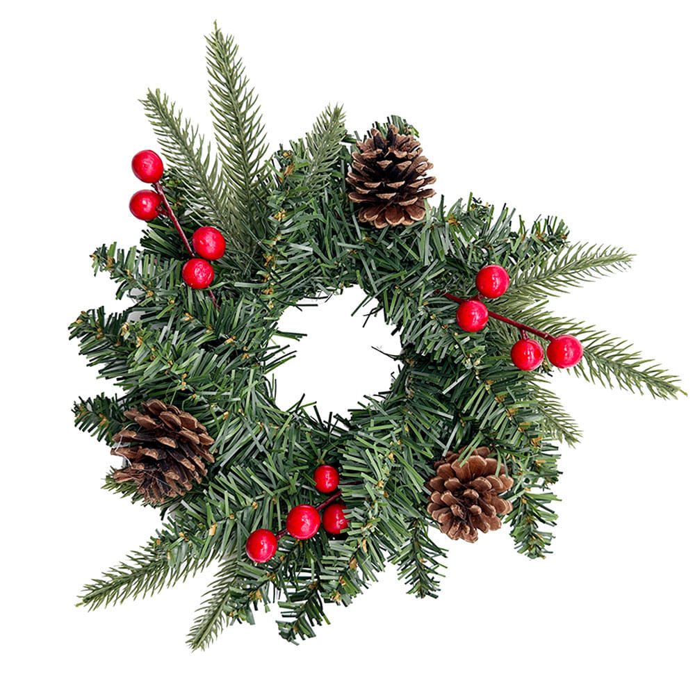 Guirlanda Rustica 25cm CV244444 Cazza em Oferta na Shopee