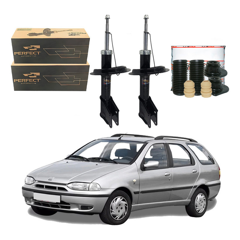 Kit Amortecedor Dianteiro Palio Weekend 1.5 8v 1996 A 2000