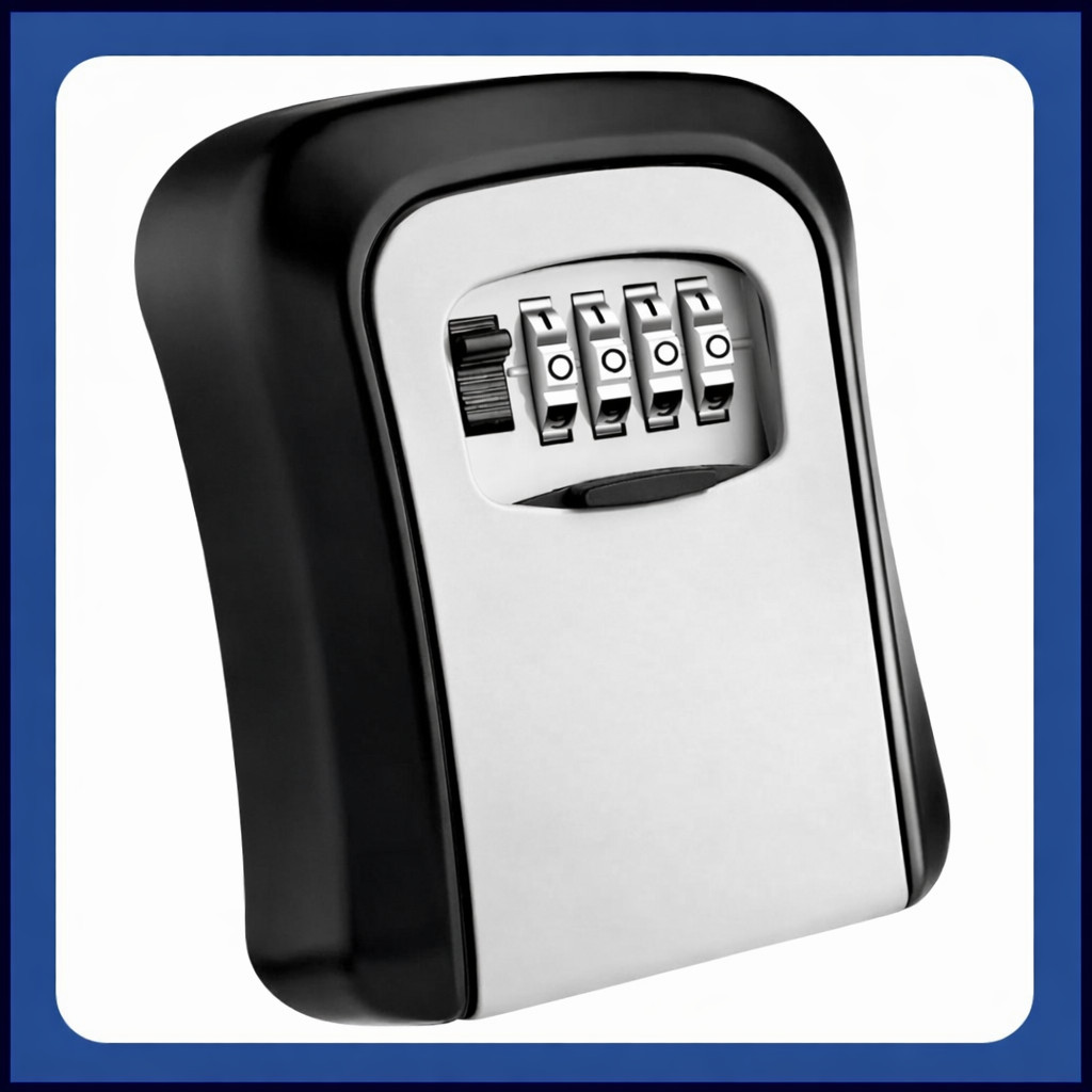 Mini Cofre De Parede Com Senha – Para Dinheiro, Joias E Chaves em Oferta na Shopee