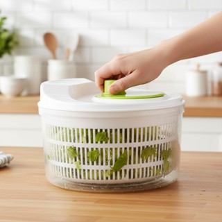 Centrífuga Secador de Salada Profissional Manual Secador de Verduras Legumes Promoção em Oferta na Shopee