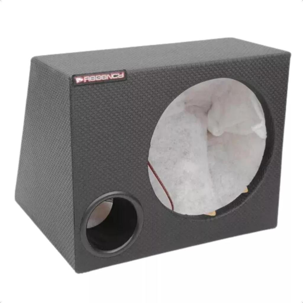 Caixa de Som Automotivo Dutada 1x 12 polegadas 40 Litros Courvin Preta