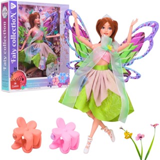 Boneca Articulada Emily Fada Borboleta Fairy Collection - Castela em Oferta na Shopee