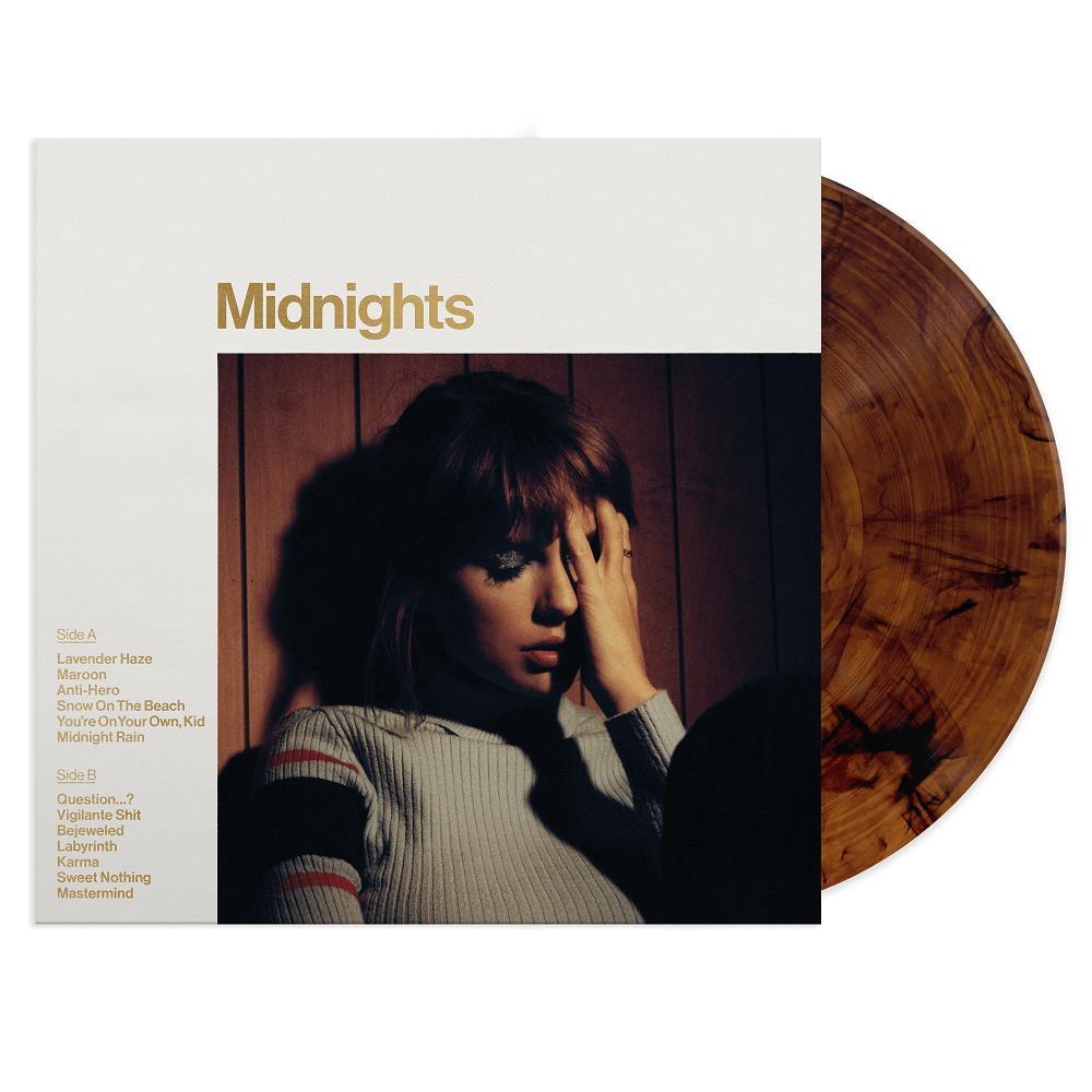 Vinil Taylor Swift - Midnights (Mahogany Edition) - Importado