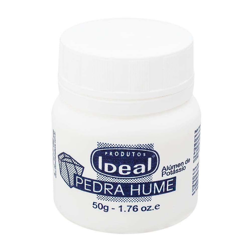 Pedra Hume Ideal Pó com 50g em Oferta na Shopee