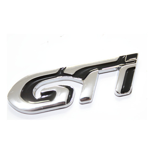 Emblema Peugeot Gti 208 206 207 306 307 308 2008 Prateado