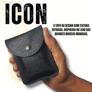 Mini Estojo Bolsa Carteira Bloqueia Sinal Chave Carro Anticlonagem Faraday Icon RFID Segurança Mini em Oferta na Shopee