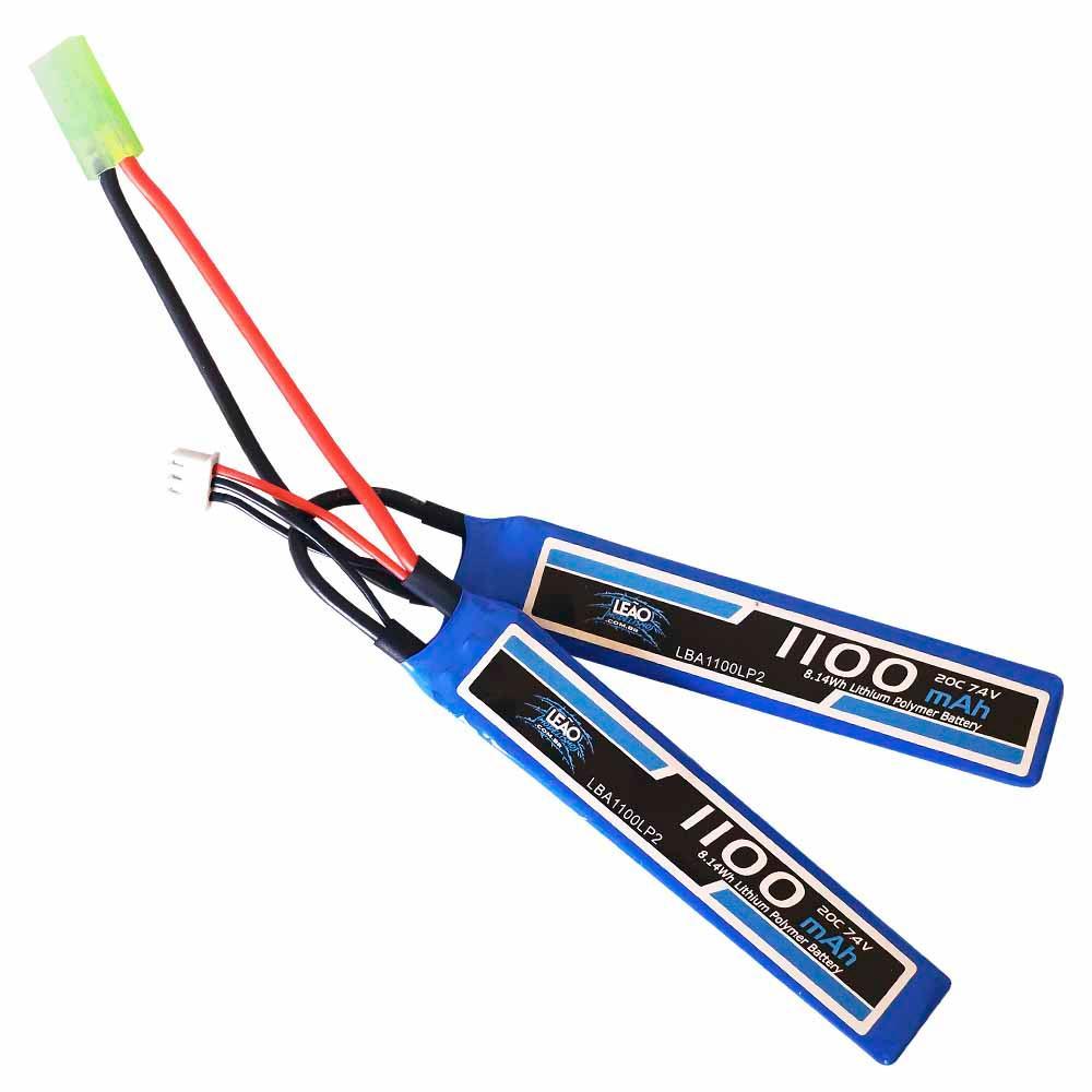 Bateria Lipo 7.4v 20C Plug Mini Tamiya 1100 mAh Leão Modelismo em Oferta na Shopee
