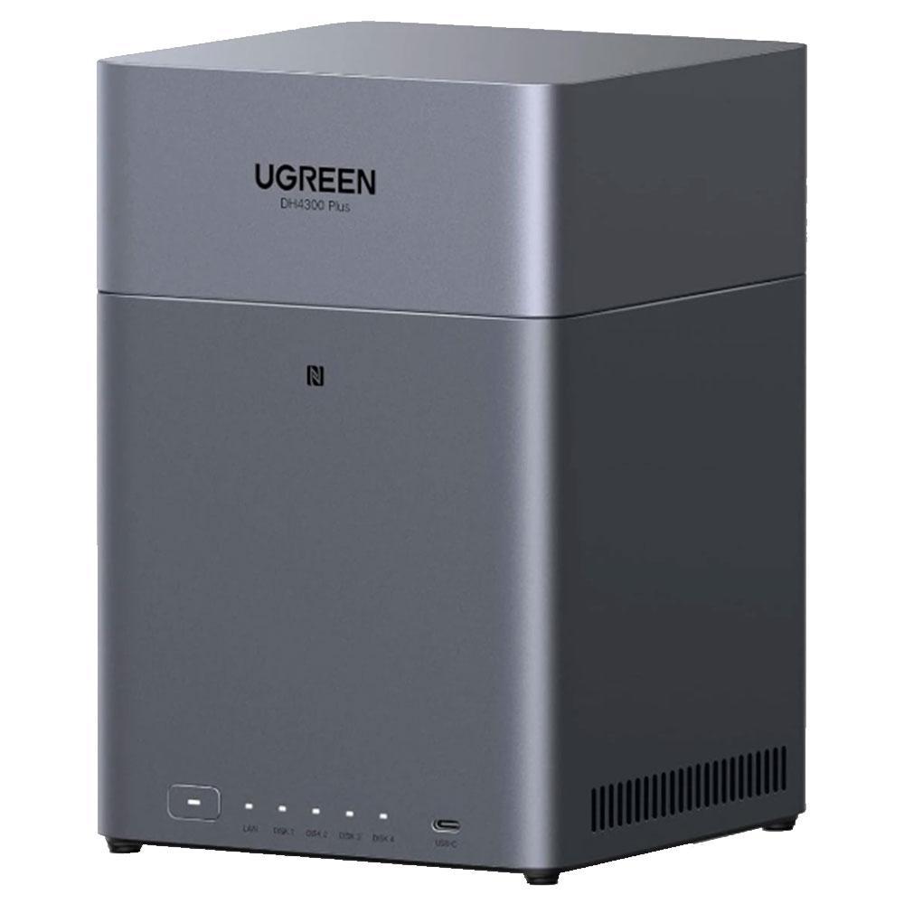 Storage Nas Ugreen Torre S/hd 4 Baias A76+a55 1 Porta 2.5gb - Dh4300 Plus