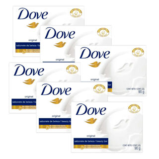 Kit 6 Sabonete Em Barra Dove Original 90g em Oferta na Shopee