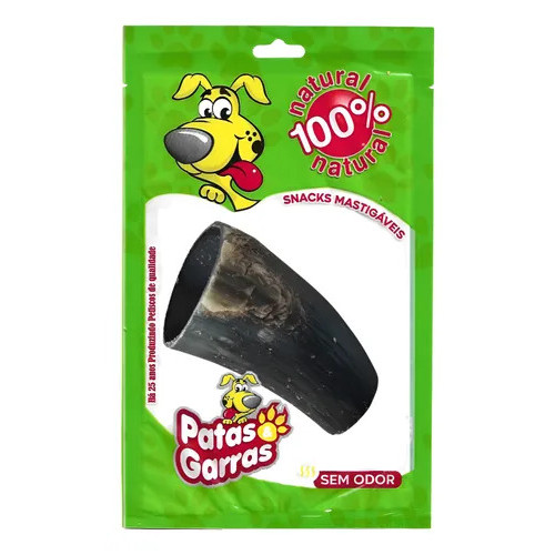 Snacks Mastigáveis para Cães 100% Natural Chifre Bovino Sem Odor Patas Garras