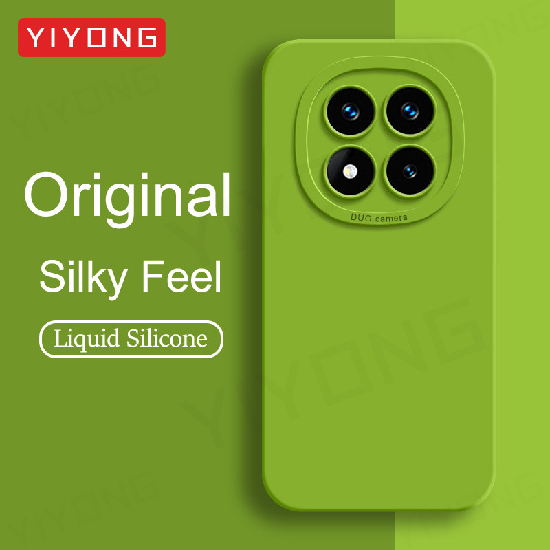 Para PocoM8 Caso YIYONG Sensação Sedosa Silicone Líquido Capa Macia Xiaomi Poco M8 Pro Xiomi Mi Pocophone M8 5G Casos De