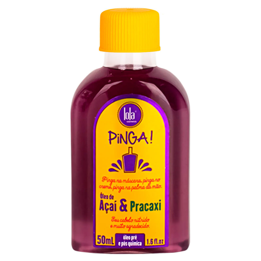Óleo Capilar Lola Pinga Açaí E Pracaxi 50ml em Oferta na Shopee