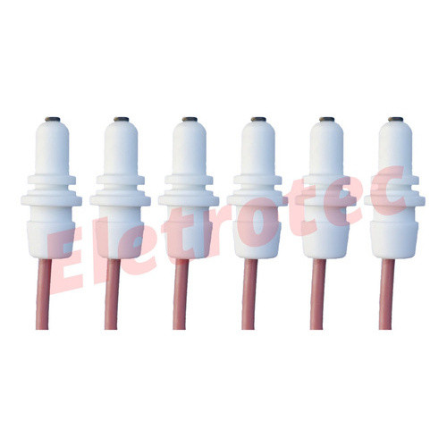 Kit 6 Velas 6 molas e polo grosso  De Acendimento Para Fogão Continental Perfectto